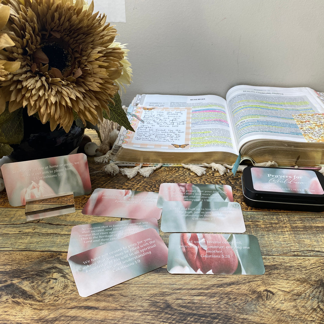 Prayer for your Children Pocket-Sized Scripture Cards