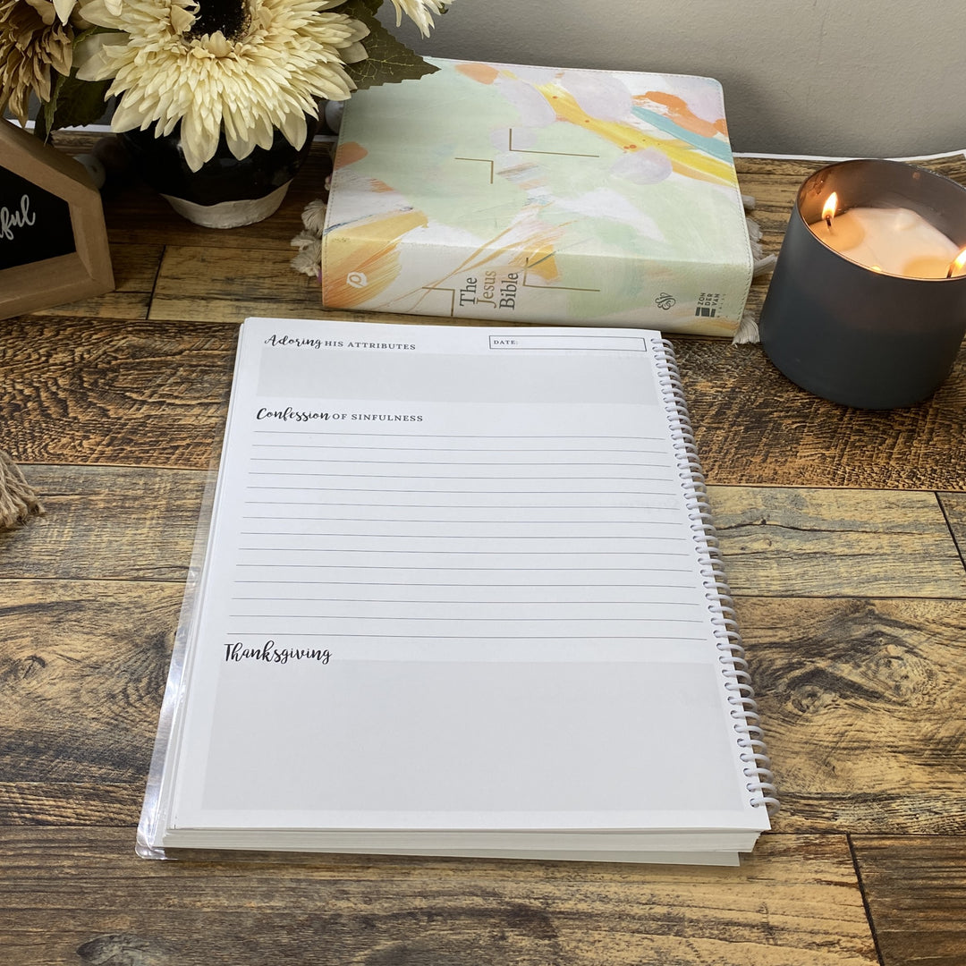 Personalized Bible Study Journal for Christian Women