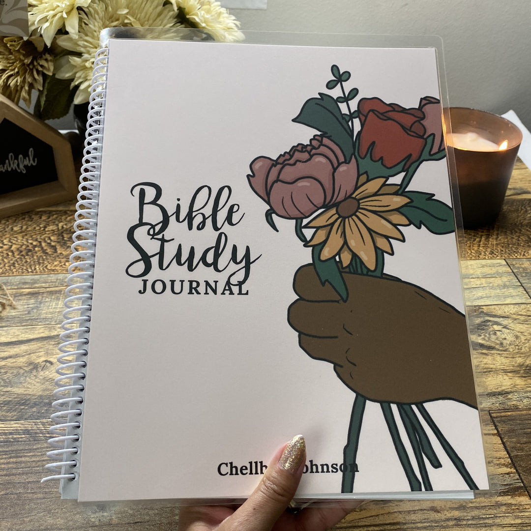Personalized Bible Study Journal for Christian Women