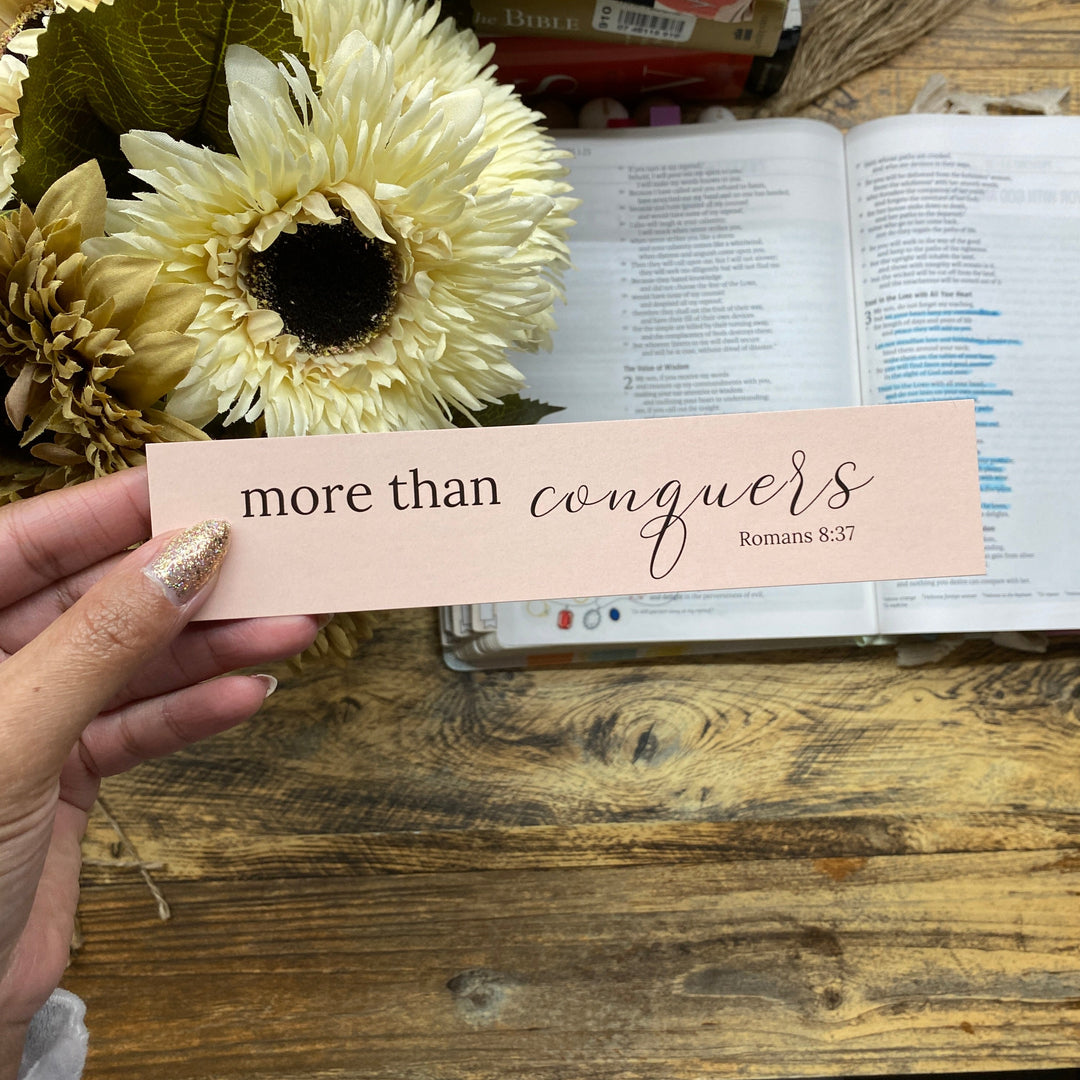 Who God says you are Bible Verse Bookmarks Set (1x7")