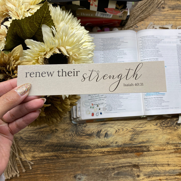 Encouraging Bible Verse Bookmarks Set (1x7")