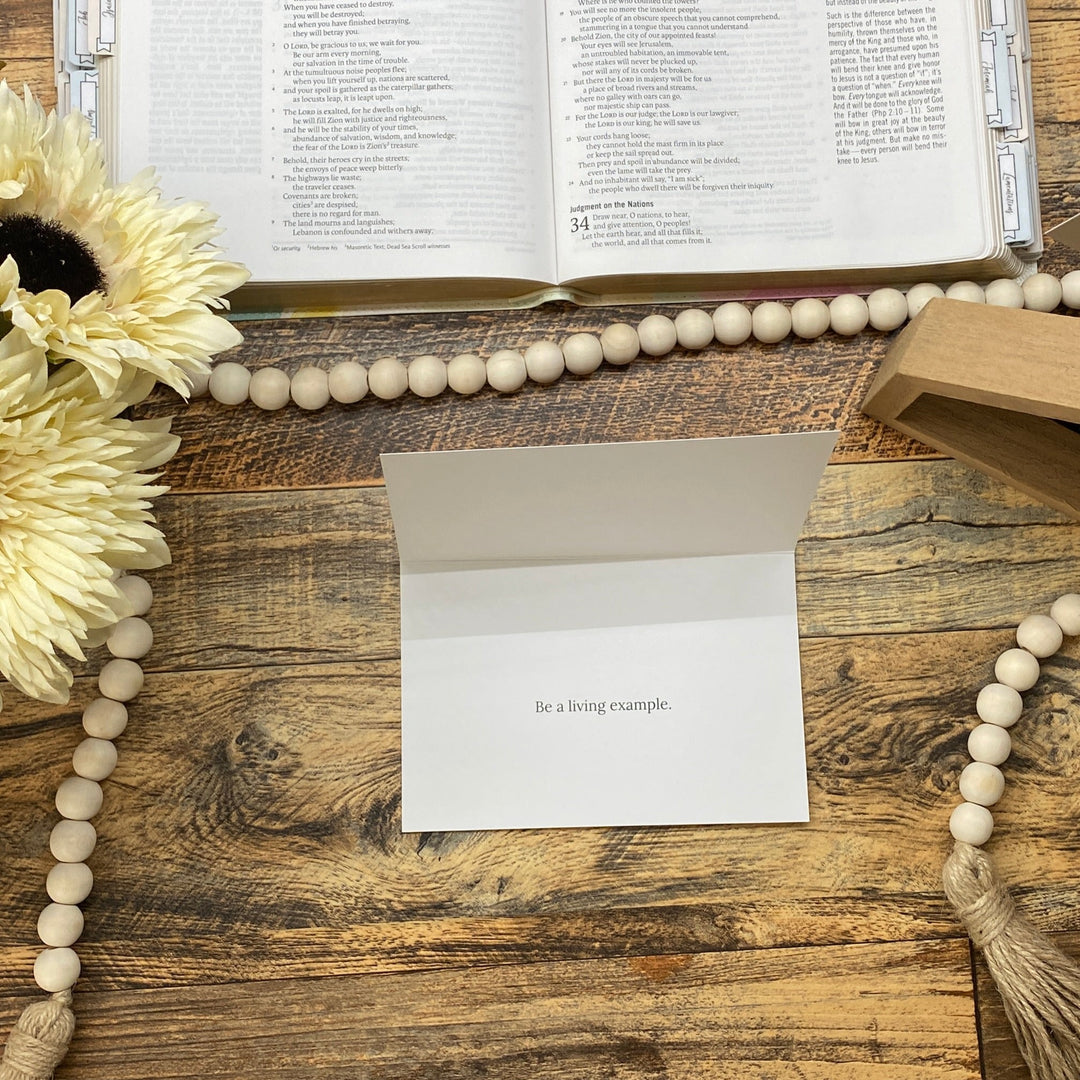 Women of the Bible Greeting Card Set Black Foil Greeting Card
