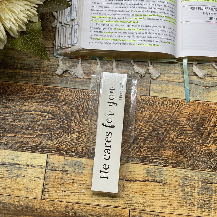 Calming Bible Verse Bookmark Set (1x7")