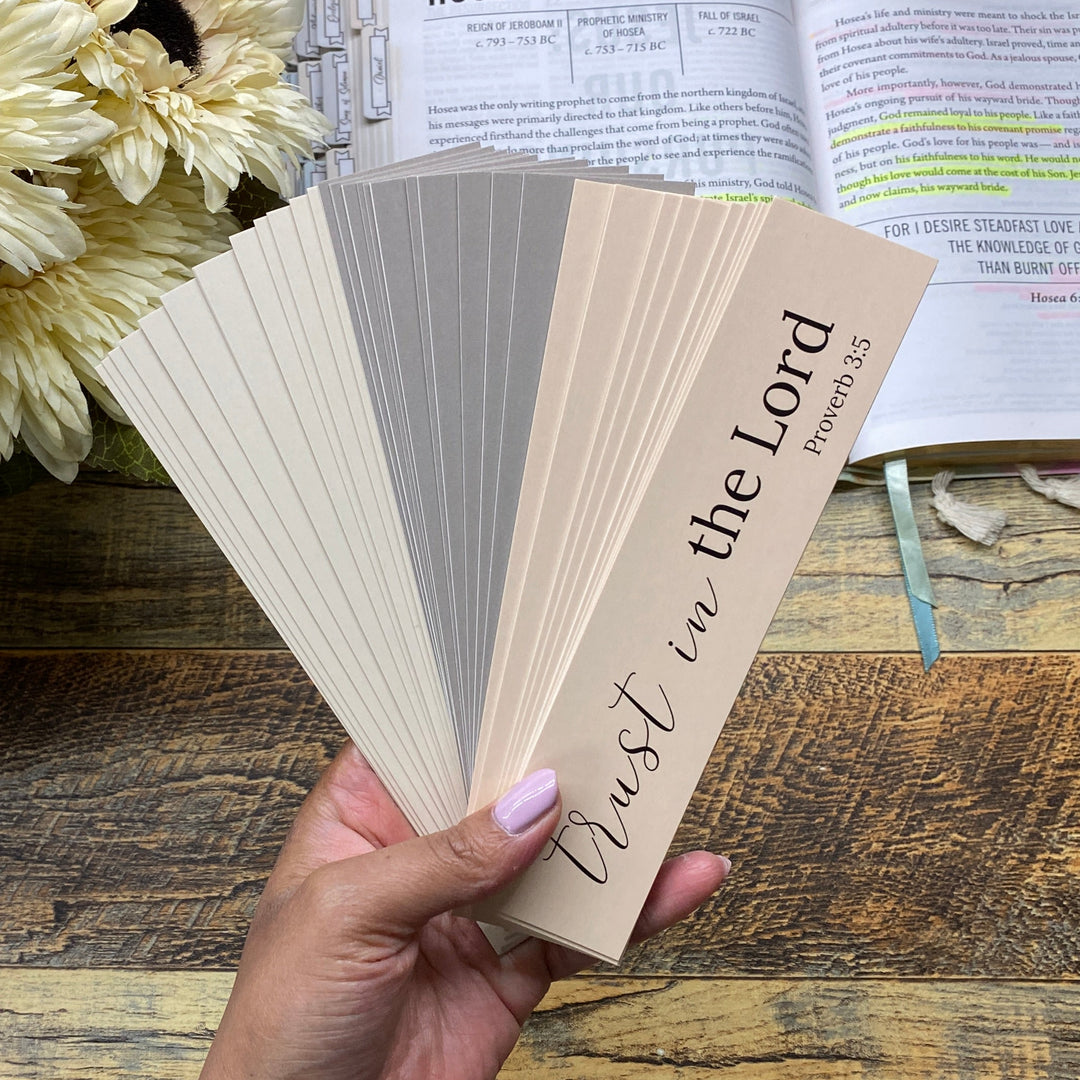 Encouraging Bible Verse Bookmarks Set (1x7")