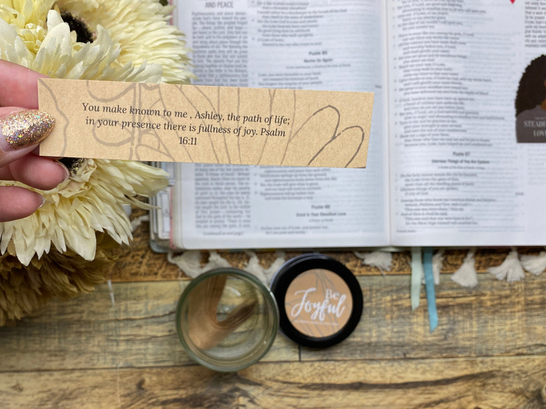 Personalized Joy Verse Name Jar: A Truly Unique and Inspirational Gift