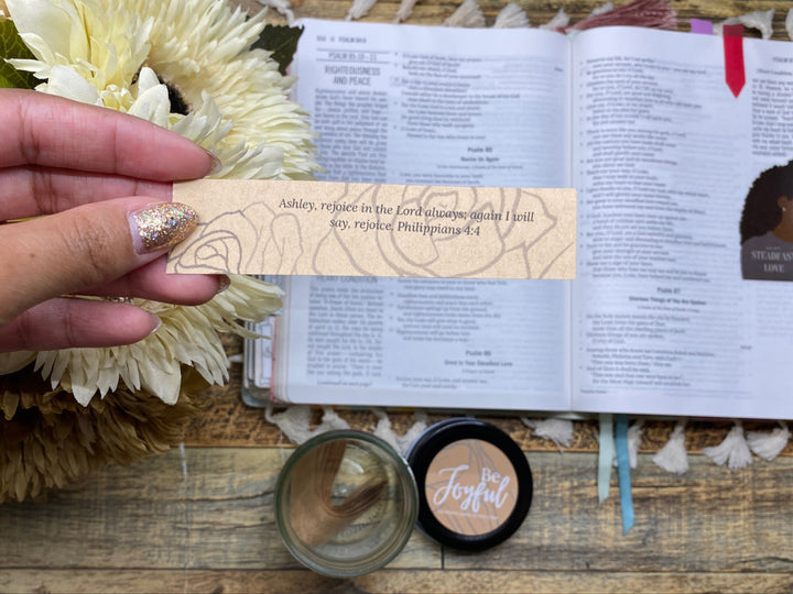 Personalized Joy Verse Name Jar: A Truly Unique and Inspirational Gift