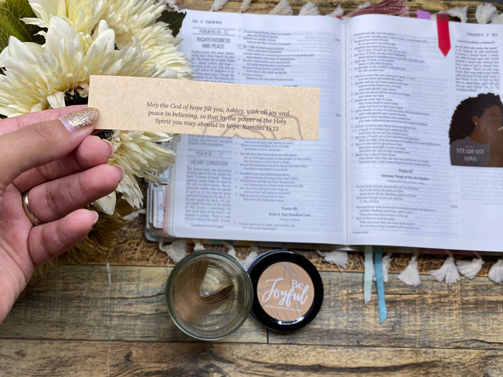 Personalized Joy Verse Name Jar: A Truly Unique and Inspirational Gift