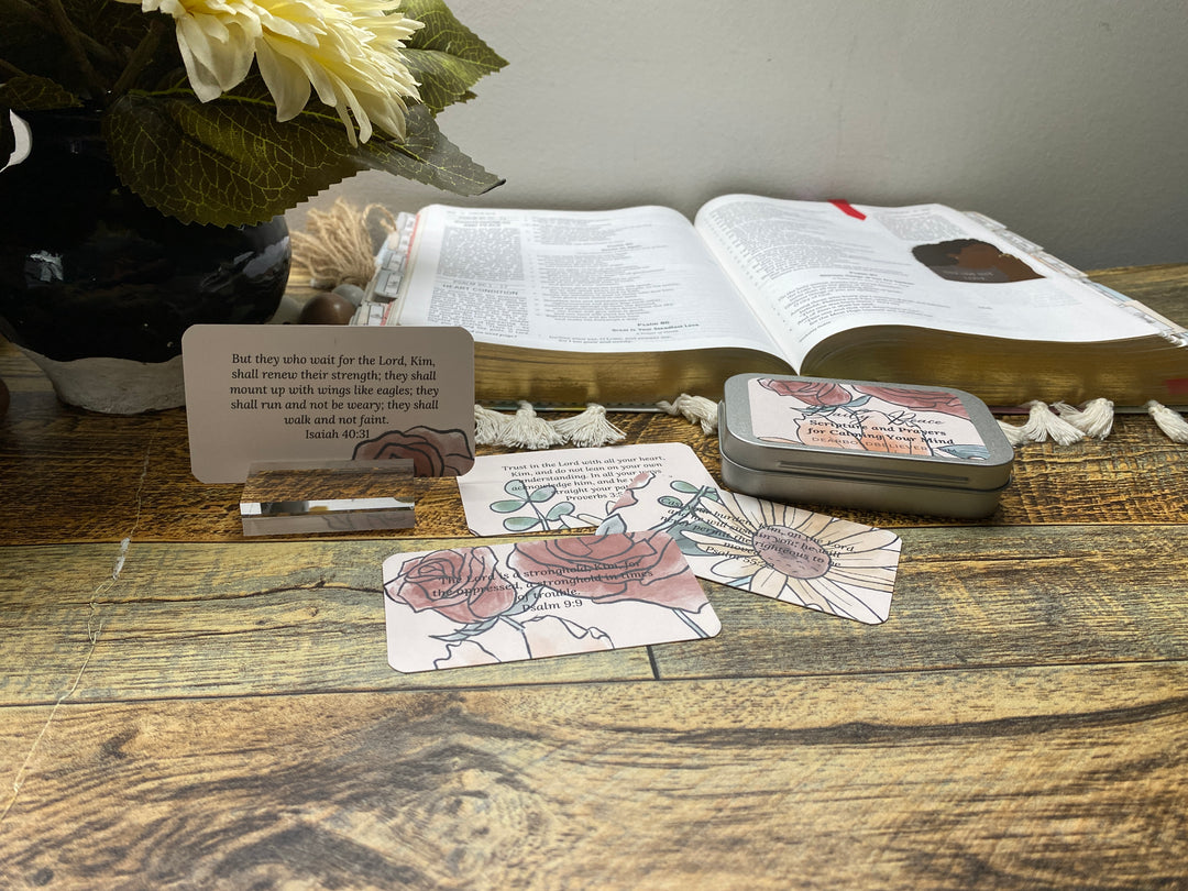 Personalized Daily Peace Prayers and Scriptures – Your Calming Personalized Gift