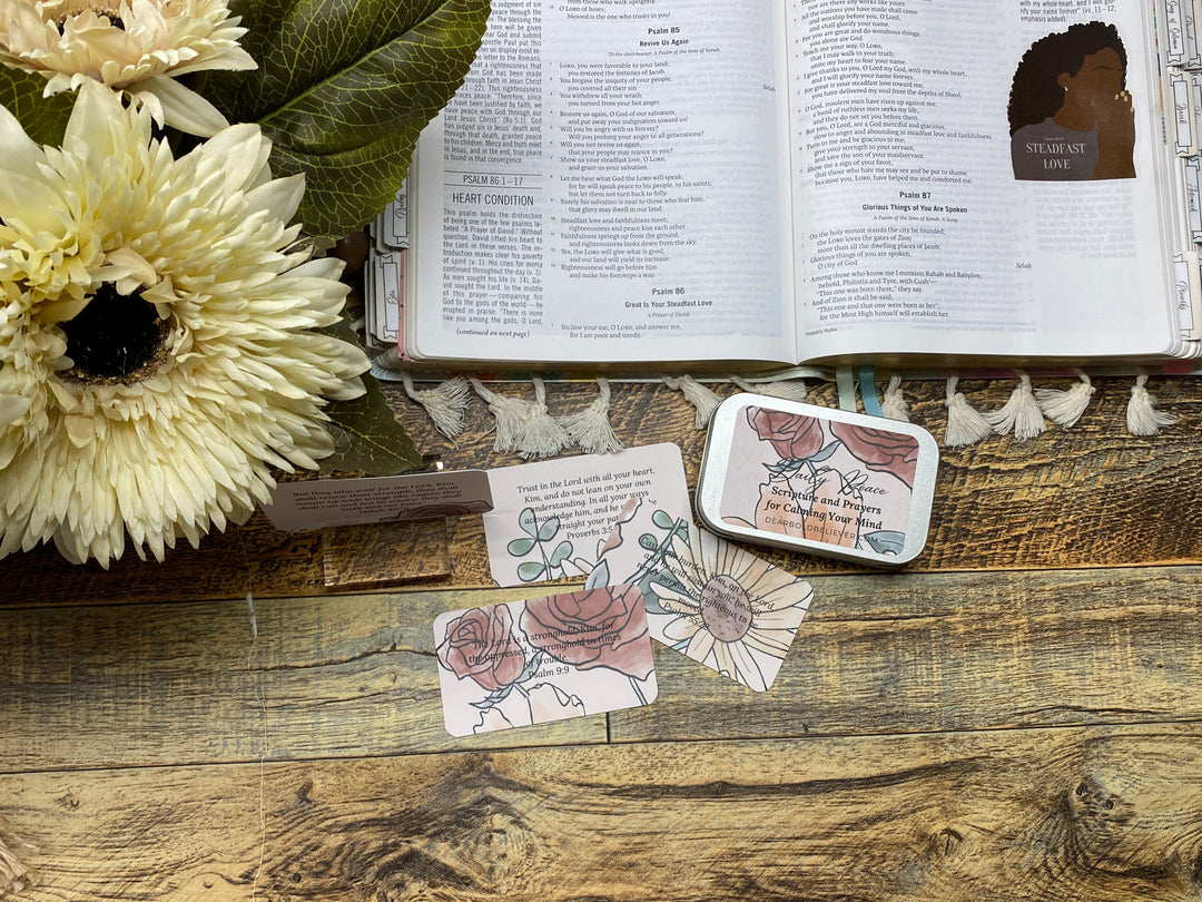 Personalized Daily Peace Prayers and Scriptures – Your Calming Personalized Gift