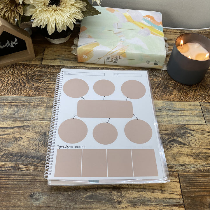 Personalized Bible Study Journal for Christian Women
