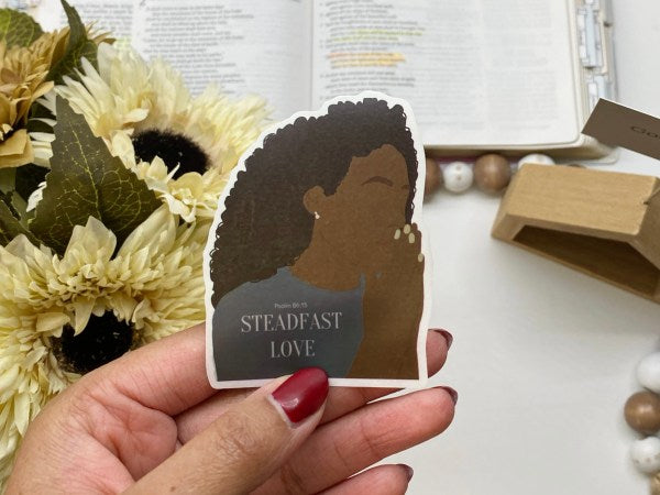 Love Clear Bible Verse Sticker Pack - Waterproof Vinyl