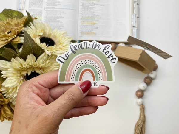 Love Clear Bible Verse Sticker Pack - Waterproof Vinyl