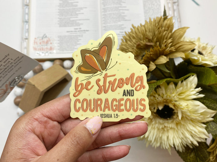 Encouraging Clear Waterproof Bible Verse Stickers Pack