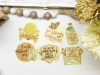 Encouraging Clear Waterproof Bible Verse Stickers Pack