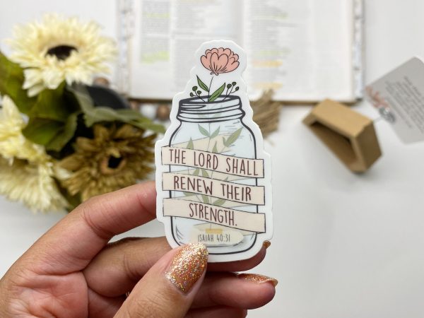 Encouraging Waterproof Christian Stickers