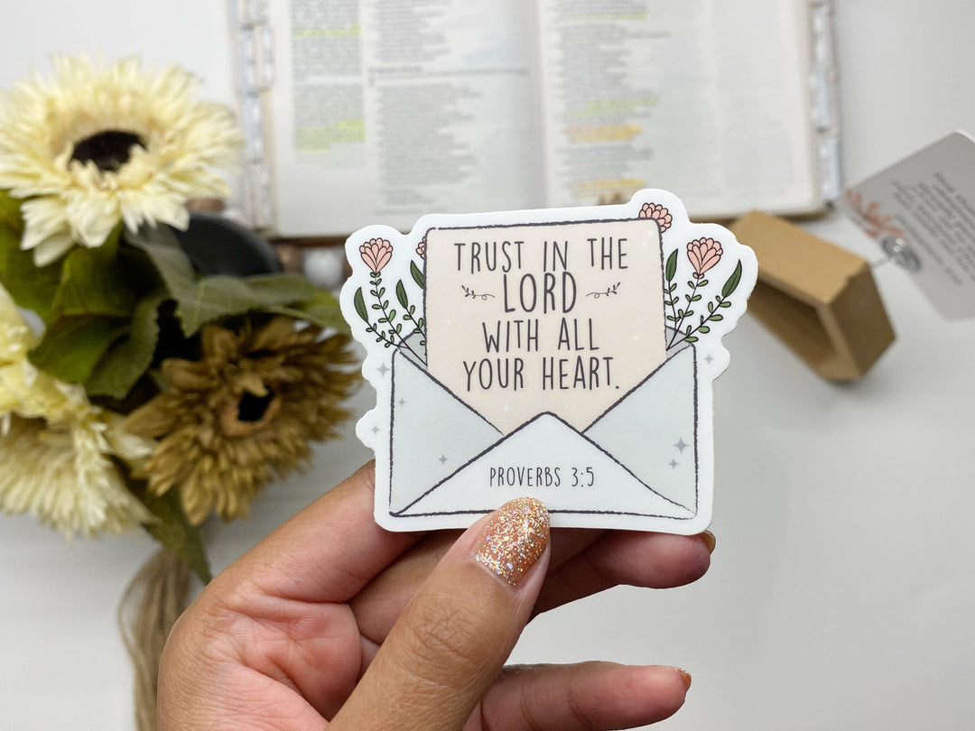 Encouraging Waterproof Christian Stickers