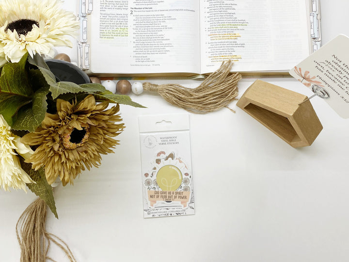 Encouraging Waterproof Christian Stickers