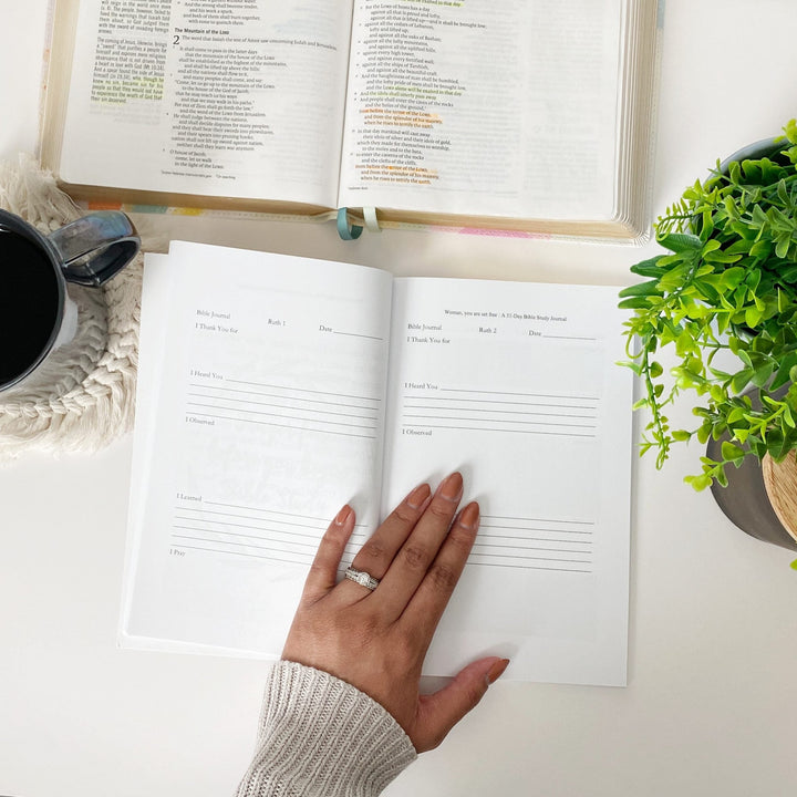 Woman, you are set Free: A 31-Day Bible Study Journal