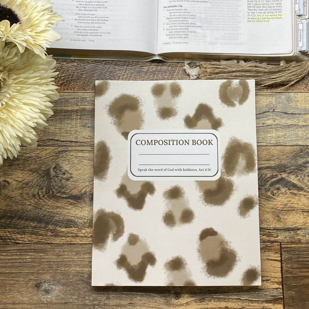 Dotted Composition Journal for Christians