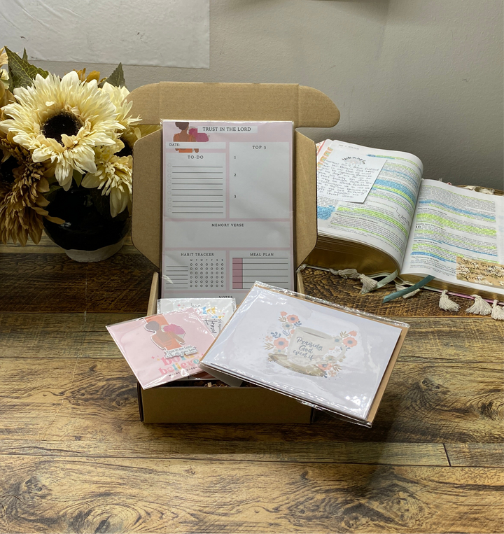 Bold Believer Box Monthly - Christian Stationery Subscription