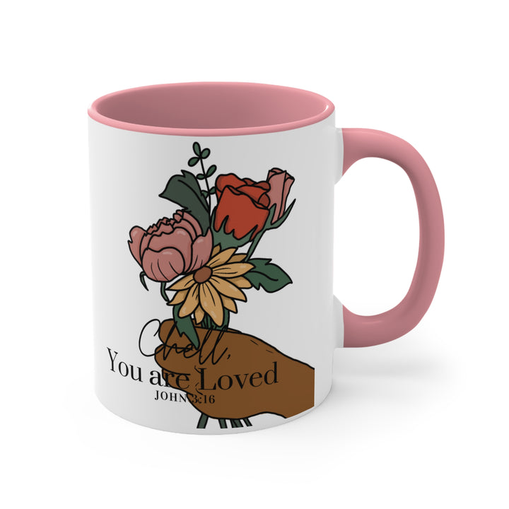You are Loved Pink Mug