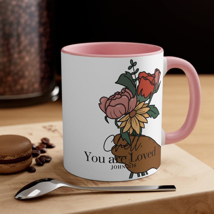 You are Loved Pink Mug