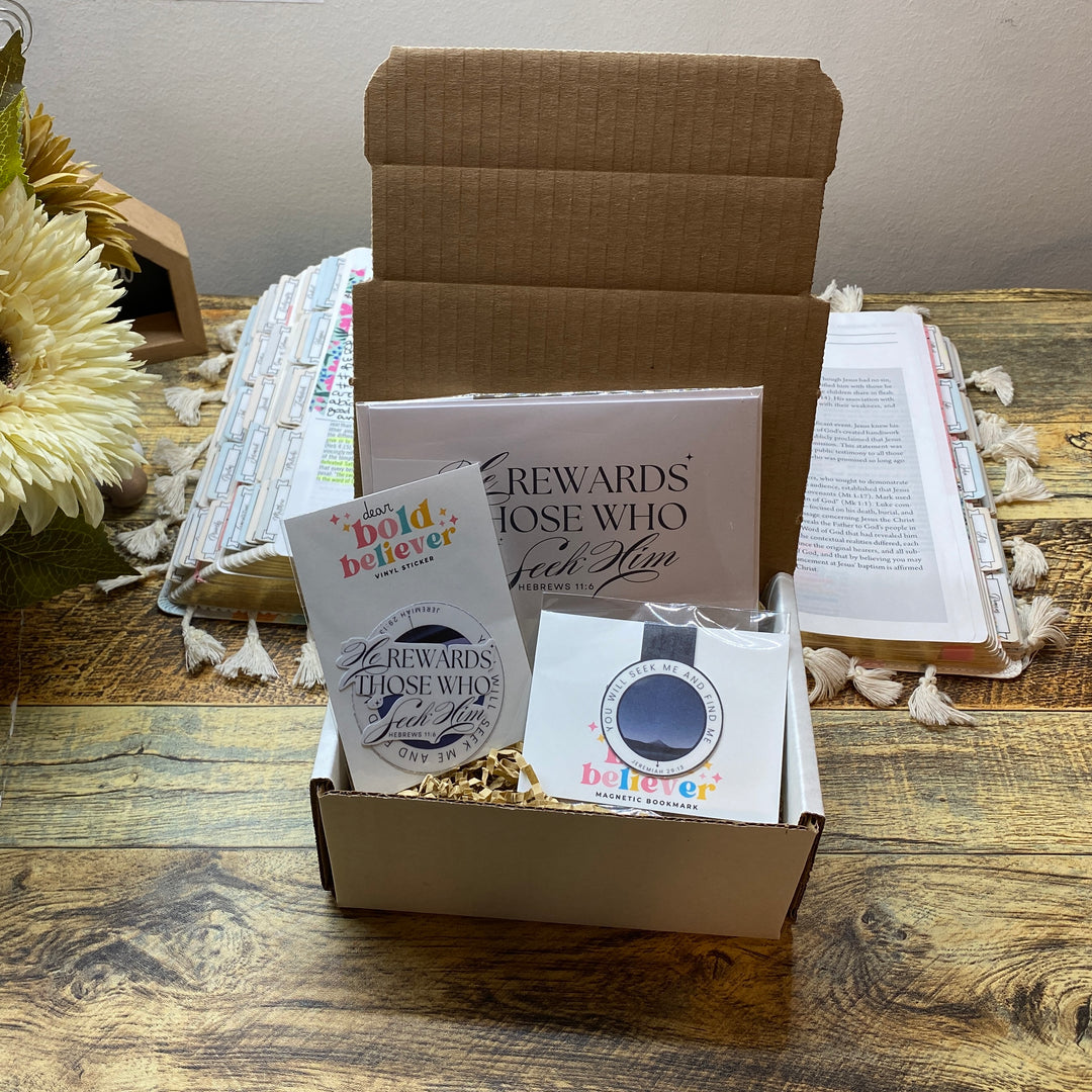 Bold Believer Box Monthly - Christian Stationery Subscription