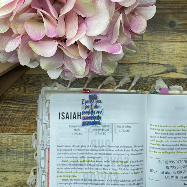 Psalm 139:14 Holographic Magnetic Bookmark