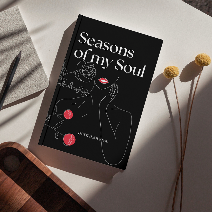 Seasons of my Soul: Dotted Hardcover Journal
