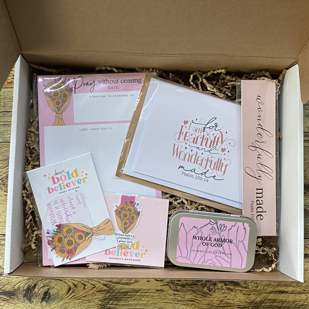 Bold Believer Box Monthly - Christian Stationery Subscription