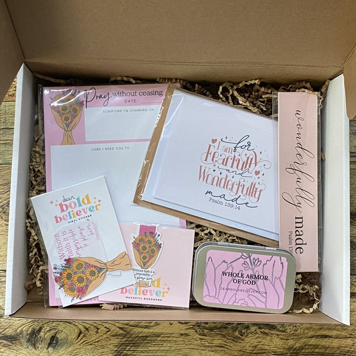 Bold Believer Box Monthly - Christian Stationery Subscription