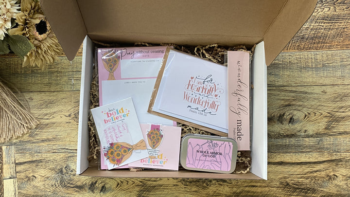 Bold Believer Box Monthly - Christian Stationery Subscription