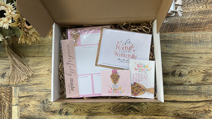 Bold Believer Box Monthly - Christian Stationery Subscription
