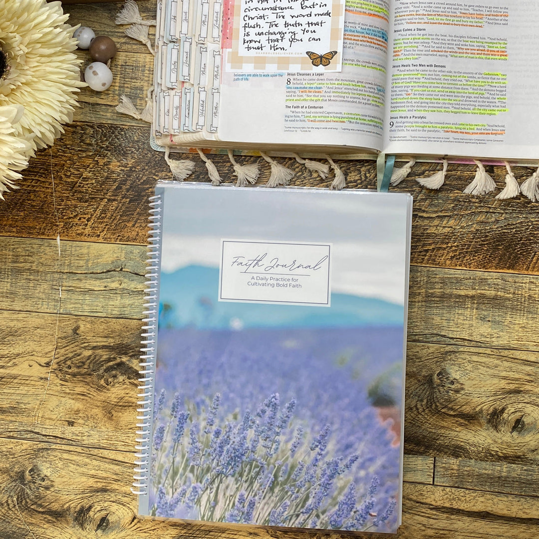 Bible Study Journal Letter Sized