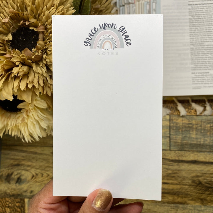 Rainbow Bible Verse Magnetic Notepad