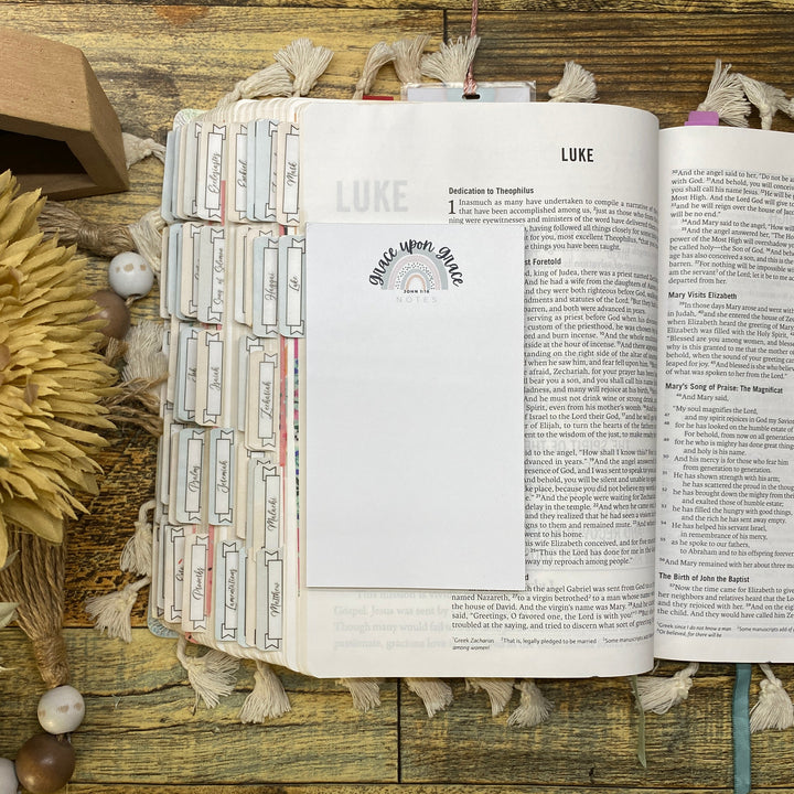 Rainbow Bible Verse Magnetic Notepad