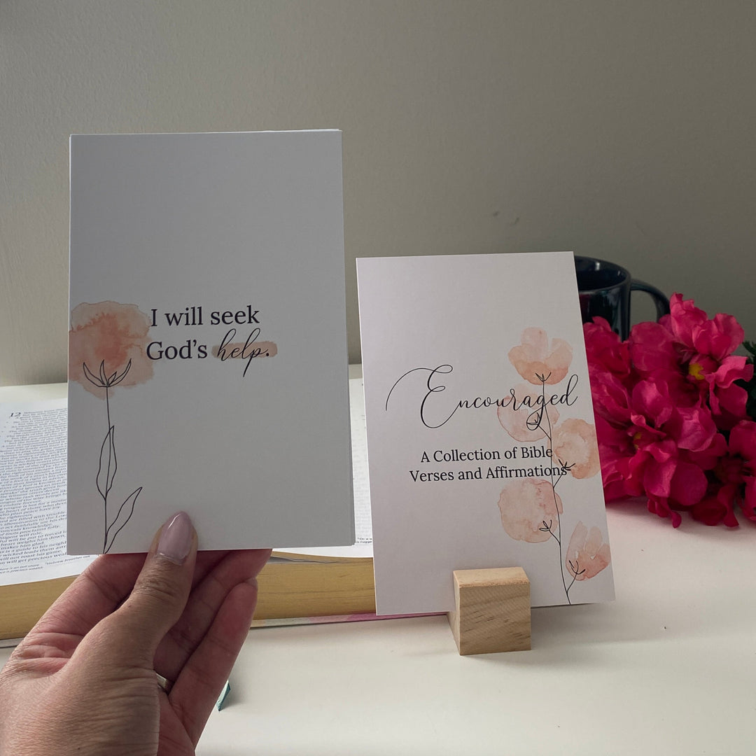 Encouraging Bible Verse and Affirmation Cards