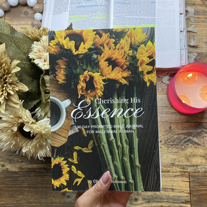 Cherishing His Essence: A 90-Day Guided Bible Study Journal