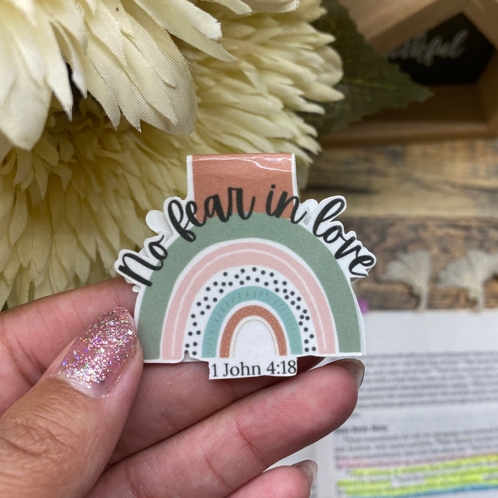 Rainbow Bible Verse Magnetic Bookmark