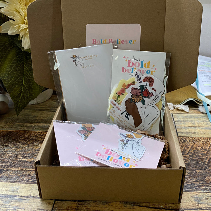 Bold Believer Box Monthly - Christian Stationery Subscription