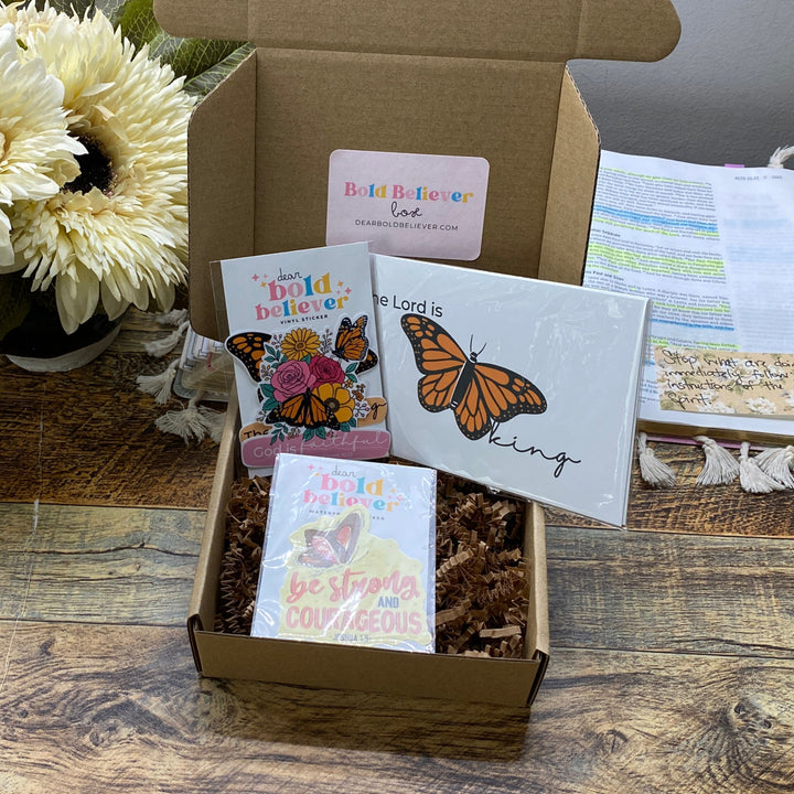 Bold Believer Box Monthly - Christian Stationery Subscription