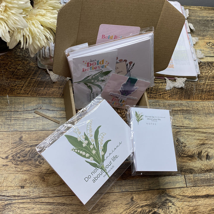 Bold Believer Box Monthly - Christian Stationery Subscription