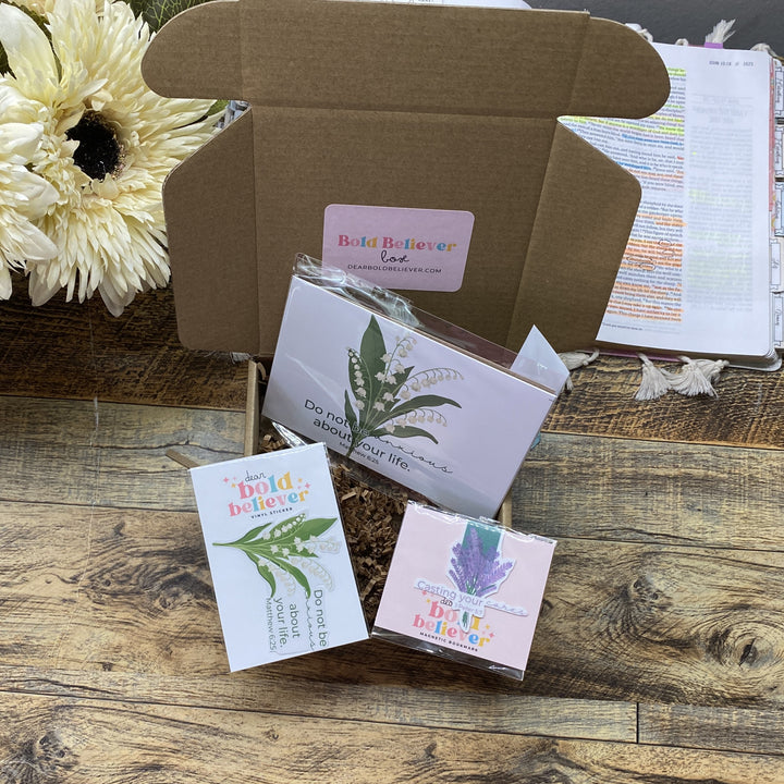 Bold Believer Box Monthly - Christian Stationery Subscription
