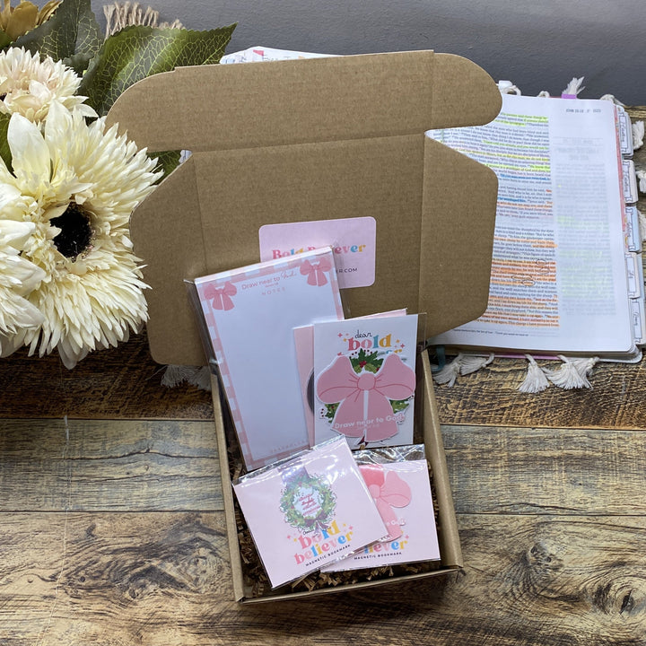 Bold Believer Box Monthly - Christian Stationery Subscription