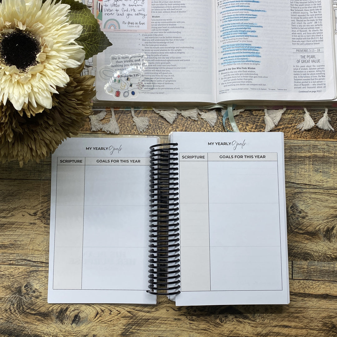 His Plan, Her Purpose Planner & Workbook