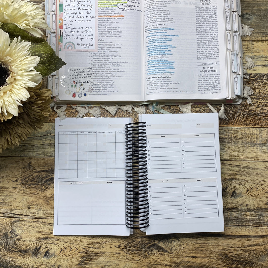 His Plan, Her Purpose Planner & Workbook