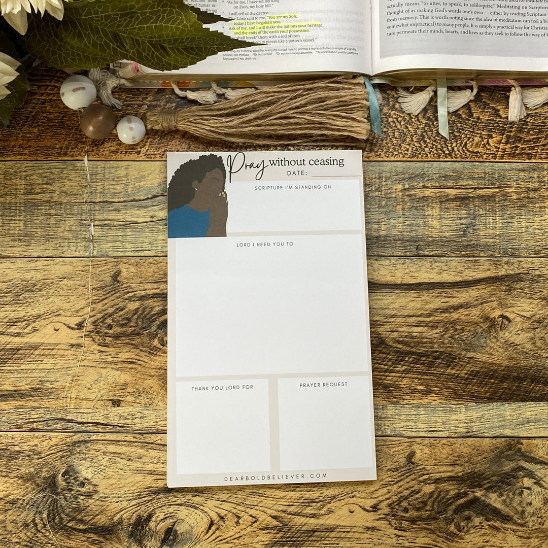 Pray without Ceasing Notepad
