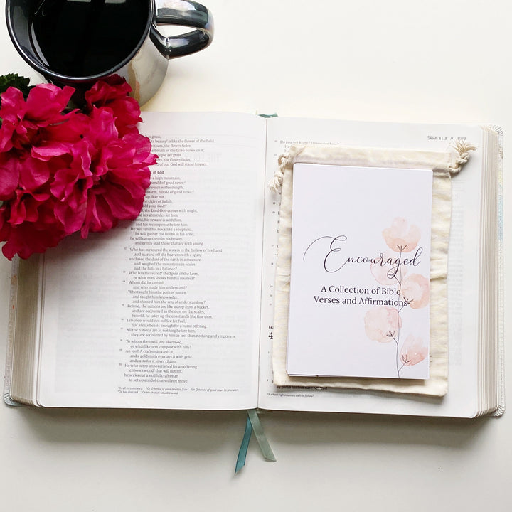 Encouraging Bible Verse and Affirmation Cards