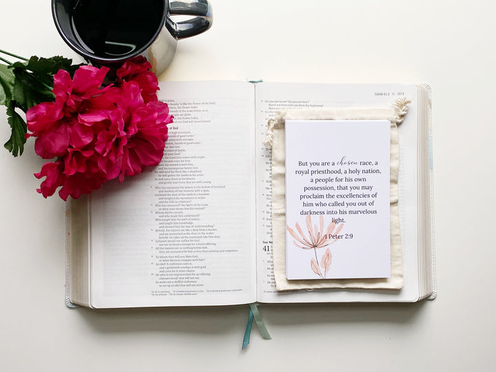 Encouraging Bible Verse and Affirmation Cards