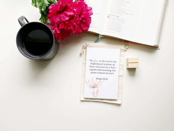 Encouraging Bible Verse and Affirmation Cards